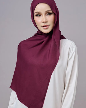 Baesic Modal Shawl in Maroon