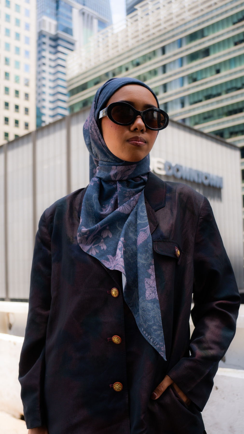 9 to Slay - Overtime | Printed Chiffon Tri-Ezy