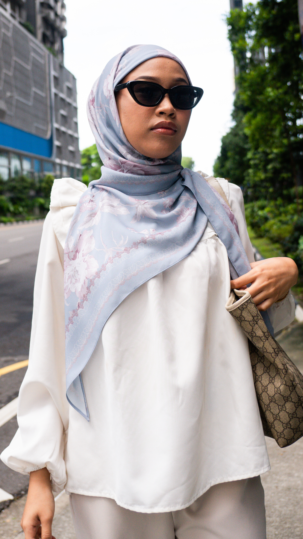 Corporate Chic - Strategist | Printed Chiffon Tri-Ezy