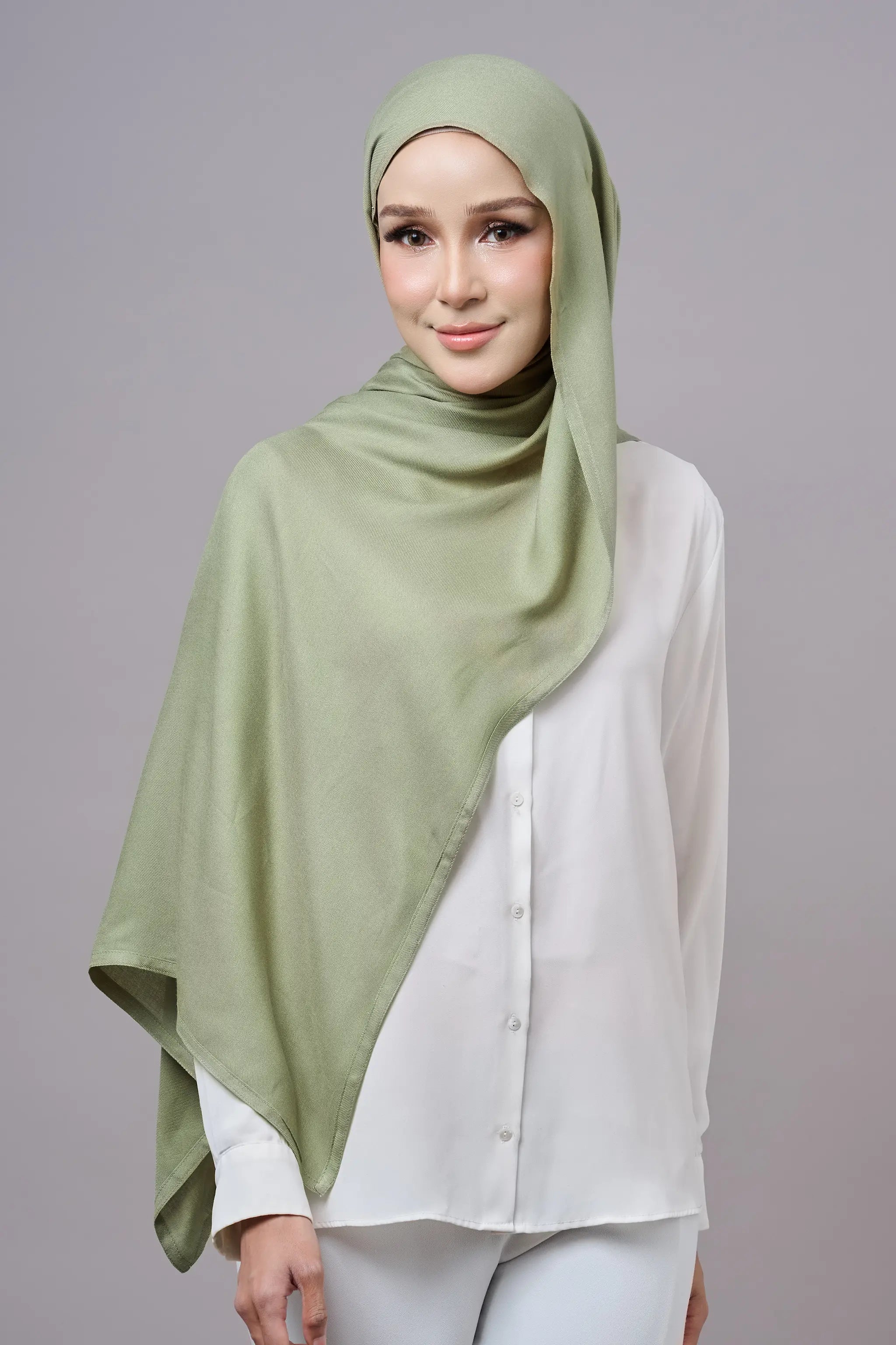 Baesic Modal Shawl in Asparagus