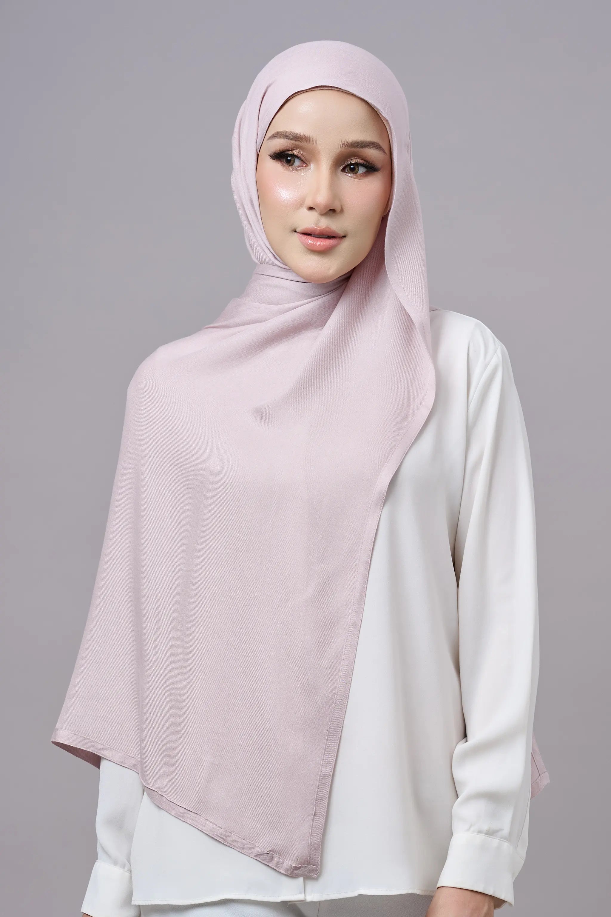 Baesic Modal Shawl in Ballerina Pink