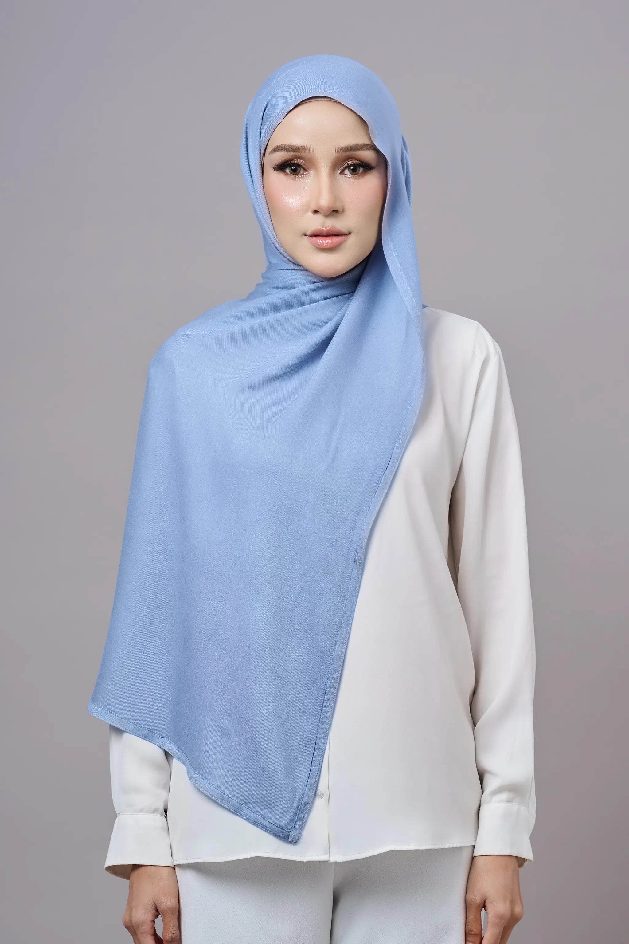 Baesic Modal Shawl in Breeze Blue