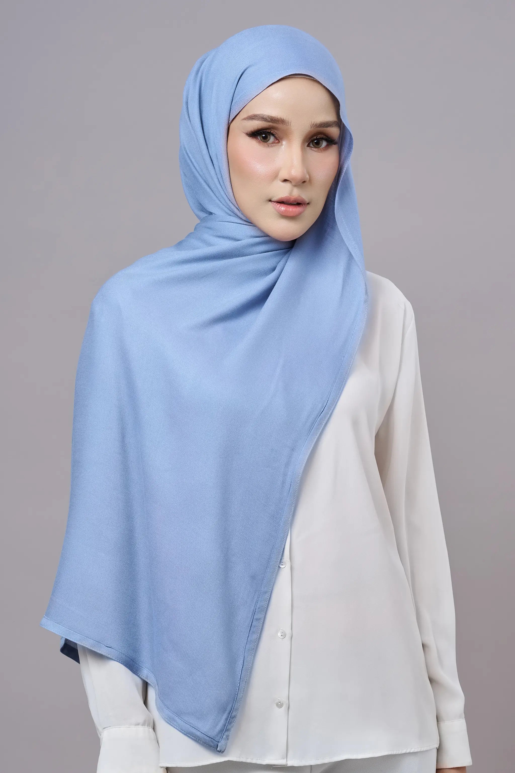 Baesic Modal Shawl in Breeze Blue