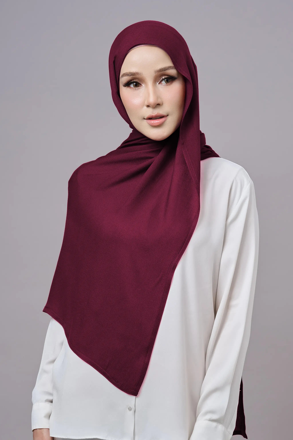 Baesic Modal Shawl in Merlot