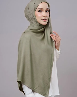Baesic Modal Shawl in Olive