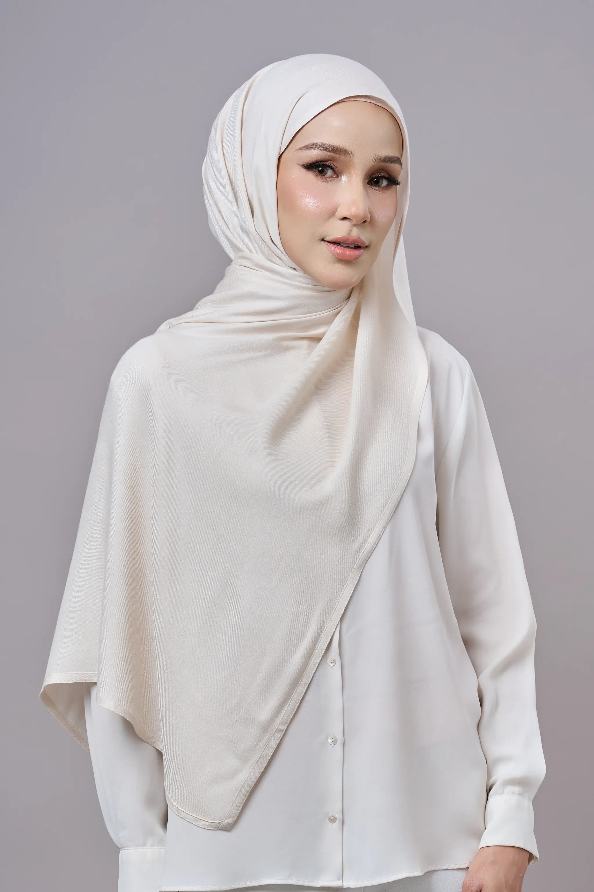 Baesic Modal Shawl in Pearl