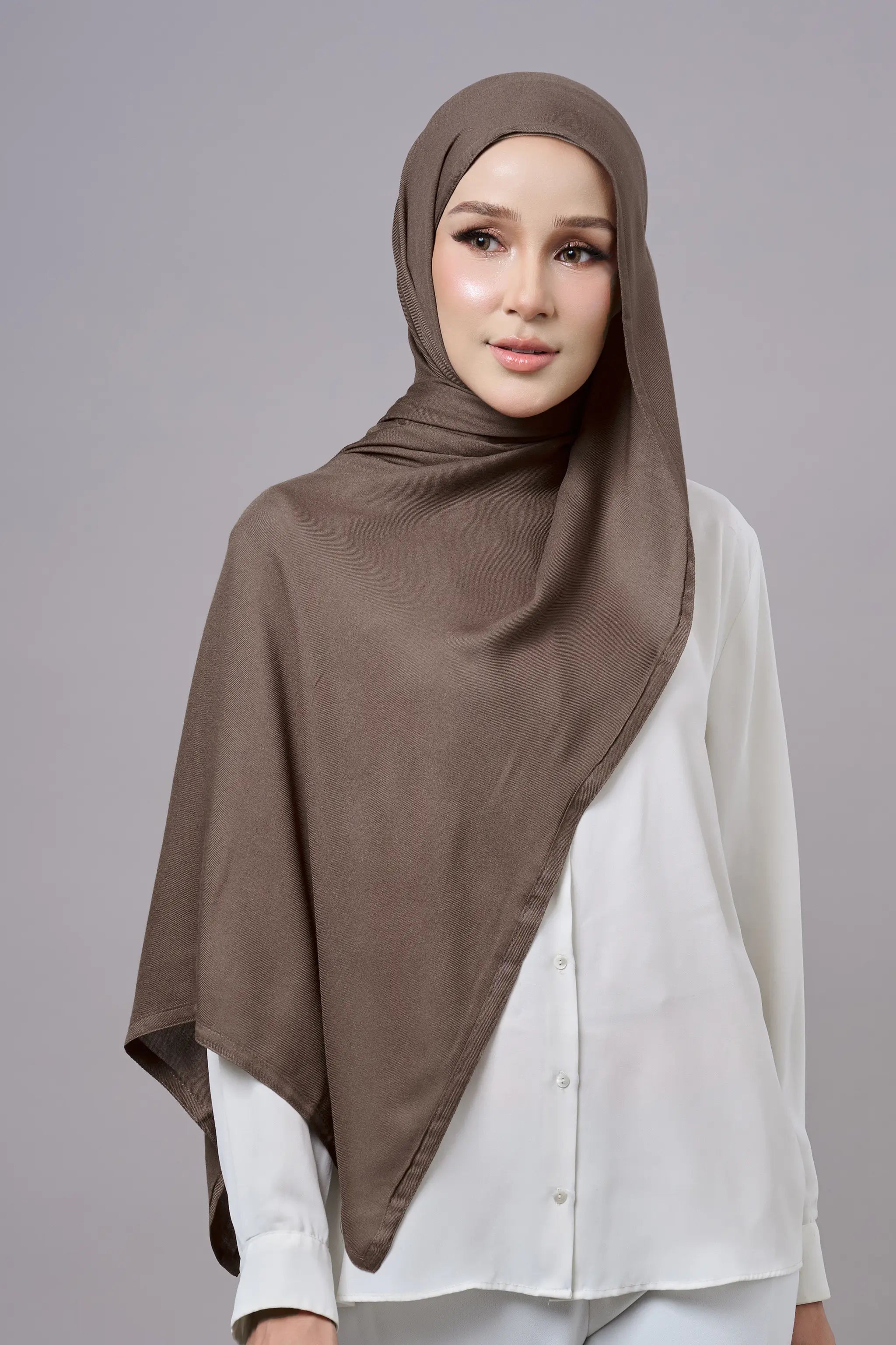 Baesic Modal Shawl in Toasted Brown
