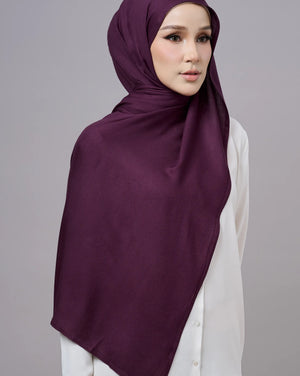 Baesic Modal Shawl in Tyrian Purple