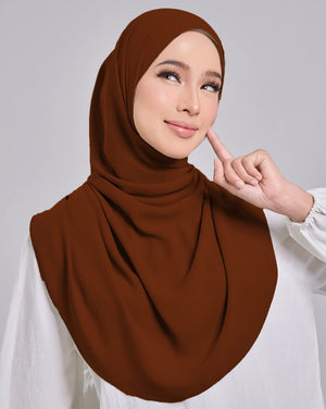 Baesic Premium Chiffon Shawl in Autumn