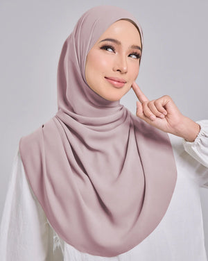 Baesic Premium Chiffon Shawl in Iris