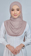 Baesic Premium Chiffon Shawl in Pink Beige
