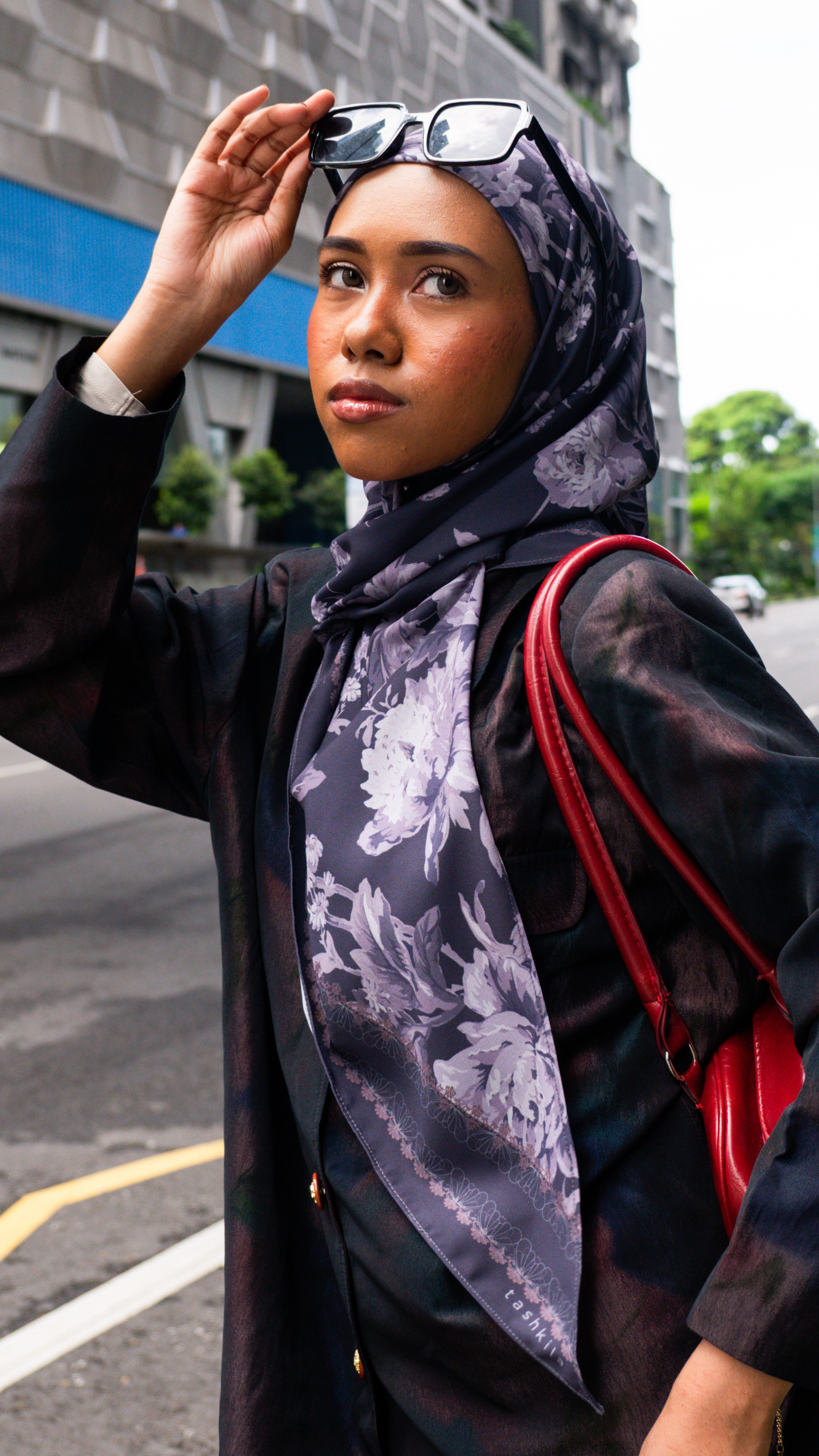 Corporate Chic - Executive | Printed Chiffon Tri-Ezy