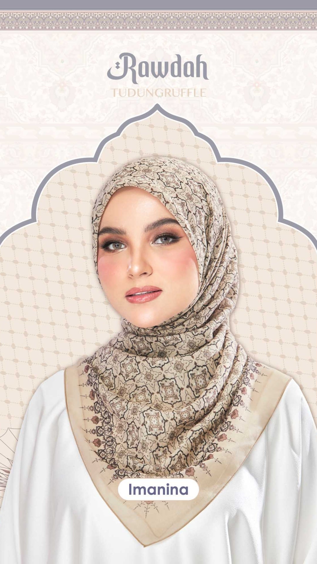 Rawdah Square Scarf