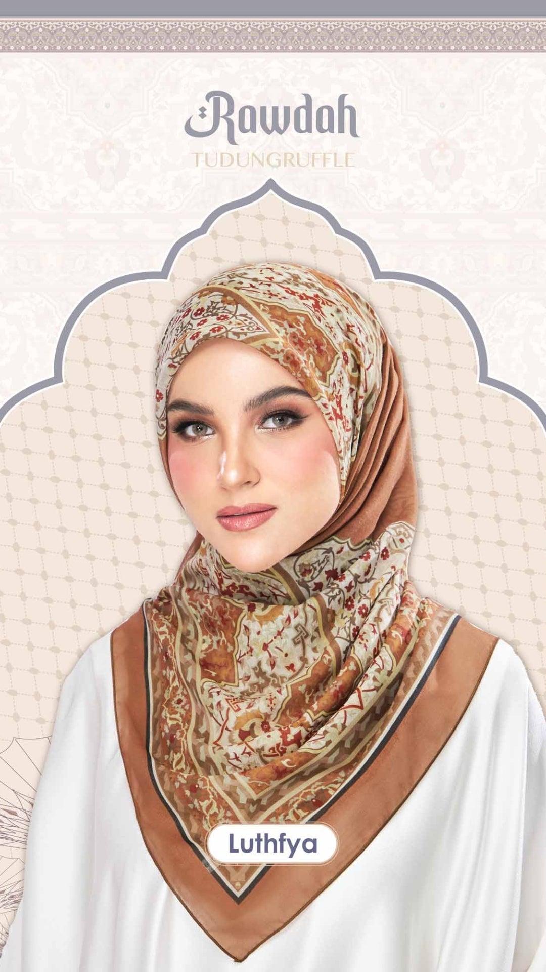 Rawdah Square Scarf