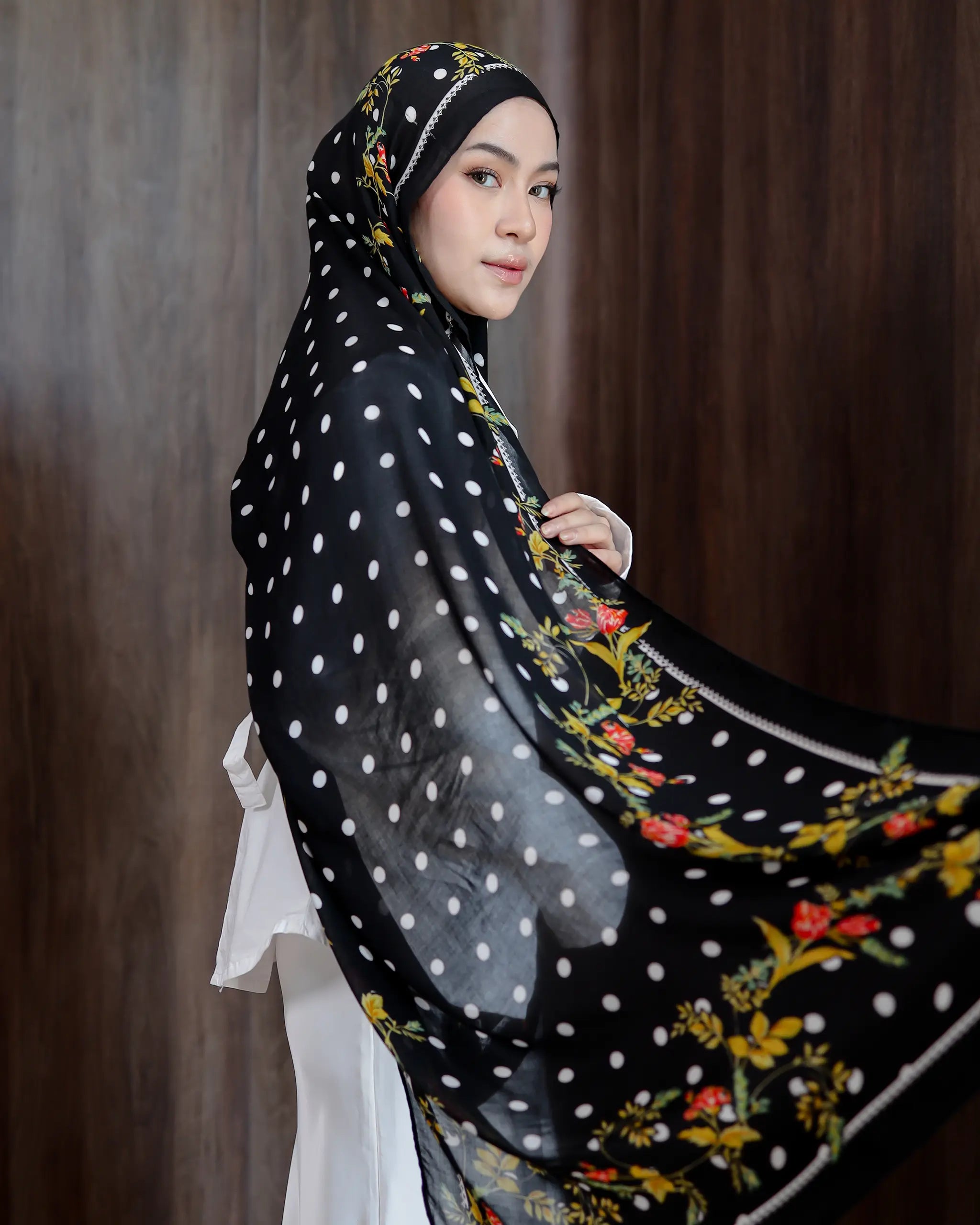 The Polka Code - Obscura | Modal Shawl
