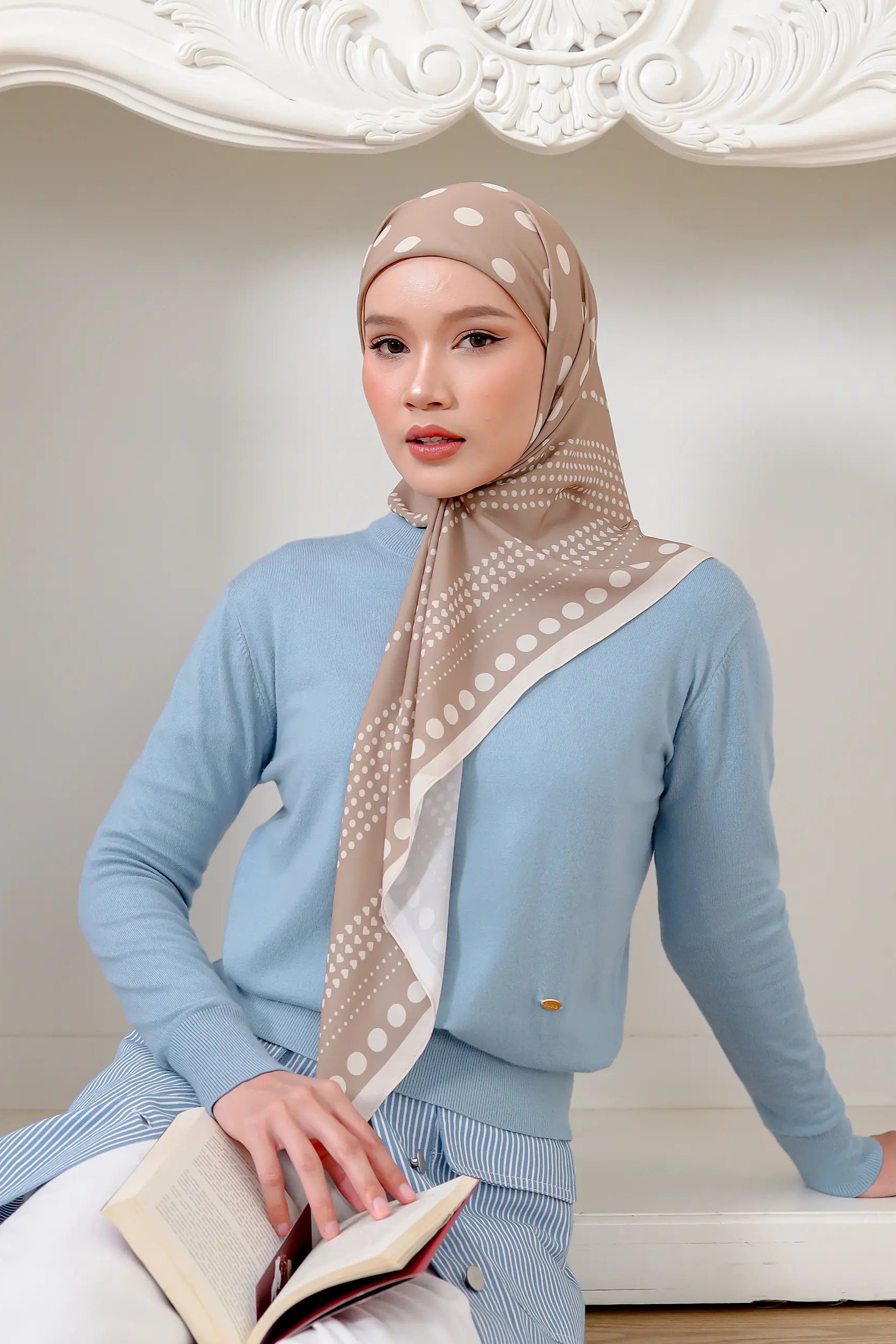 The Polka Code - Telepathy | Printed Chiffon Tri-Ezy