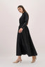 Signature Cotton Poplin Flow Skirt in Black
