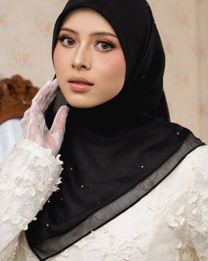 Sofia Bawal Swarovski in Black Iris